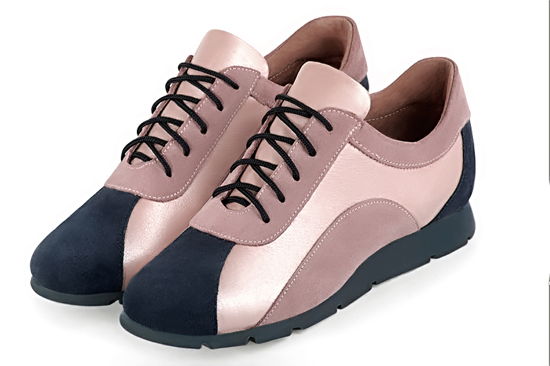 Dusty rose pink dress sneakers for women - Florence KOOIJMAN